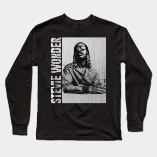 Stevie Wonder // Vintage Distressed Long Sleeve T-Shirt